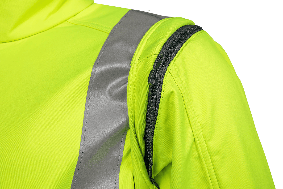 Sioen PRO Heatherton in High-vis yellow/Navy blue