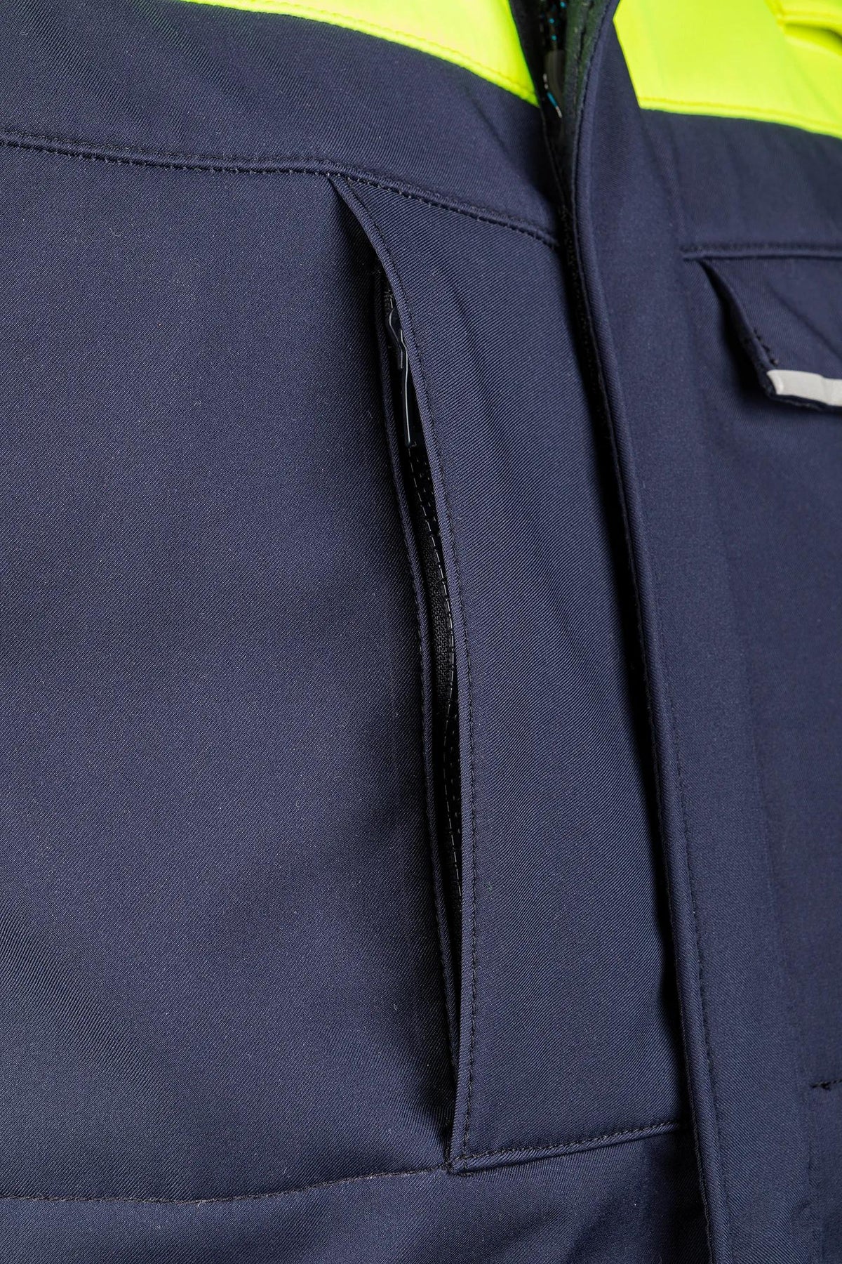Sioen PRO Umiat in Navy blue/High-vis yellow
