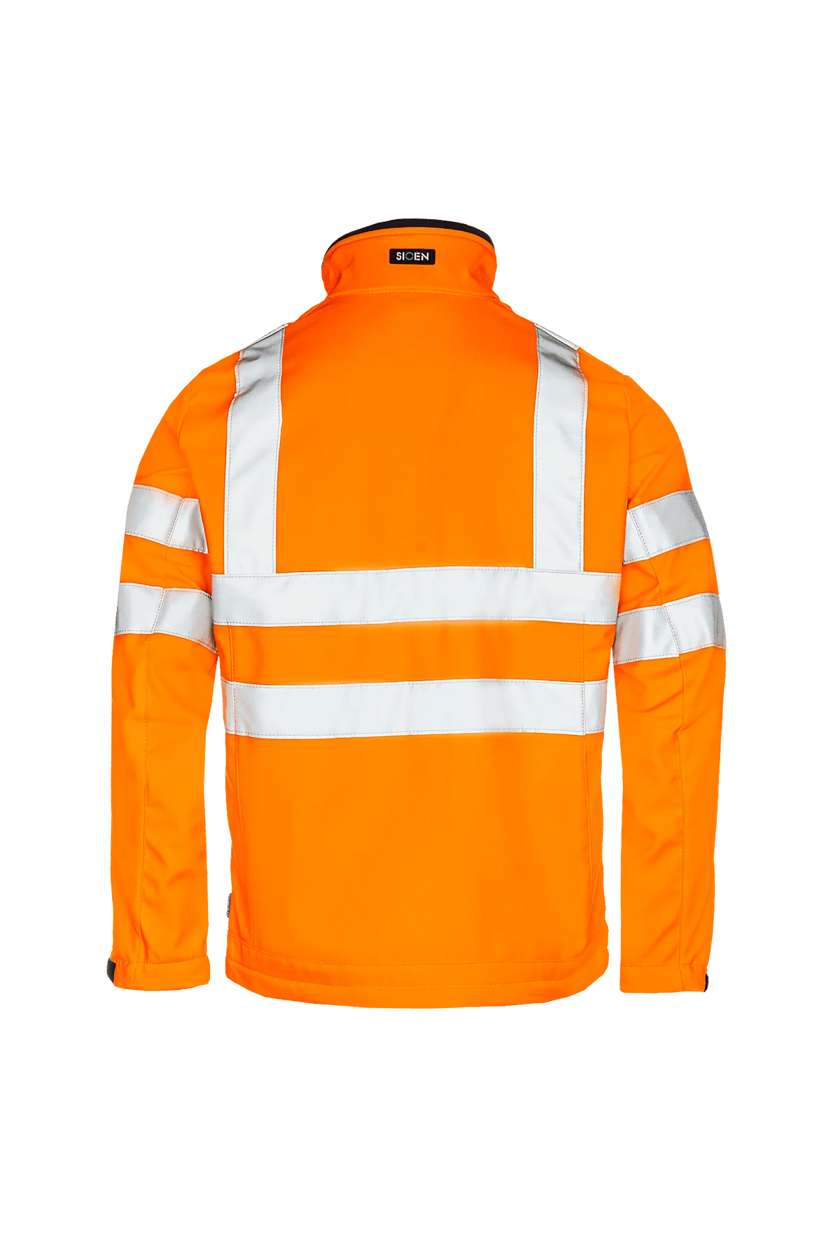Sioen Genova in High-vis orange, back view