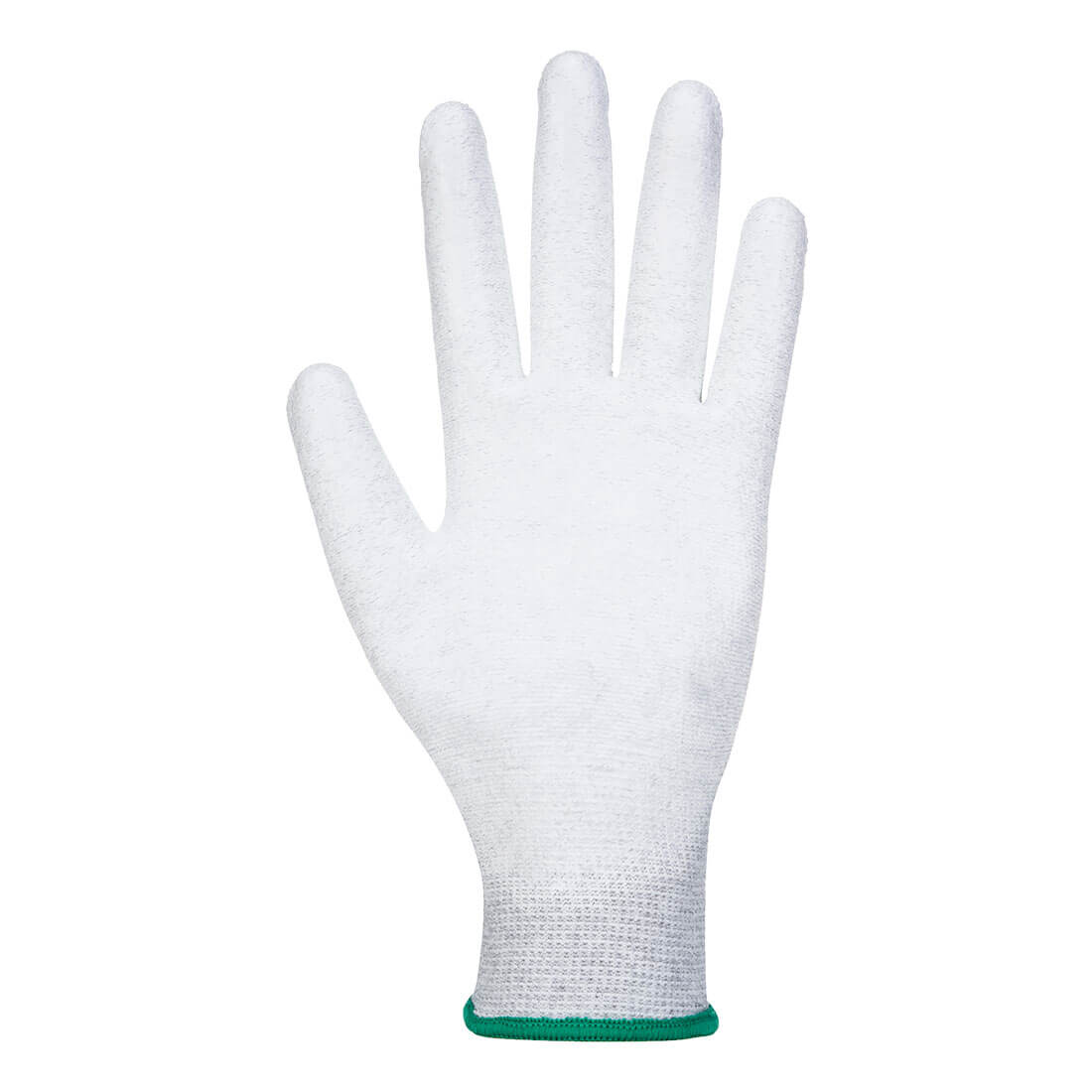 Portwest A199 ESD 13 PU Palm Glove in Grey, back view