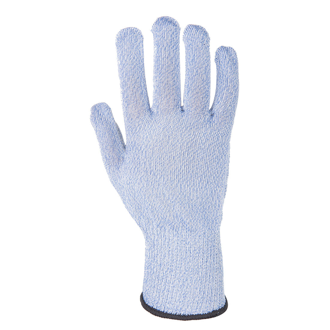 Portwest A655 Cut D13 Food Glove Liner – 1 glove in Blue, back view