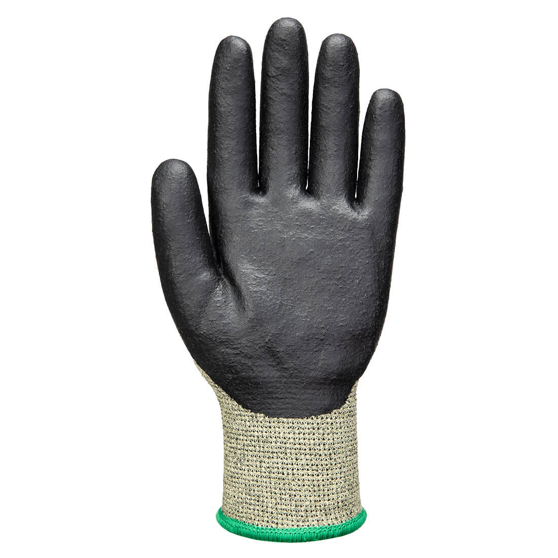 Portwest A783 FR Arc Cut F13 Level 3 Glove in Green/Black, back view