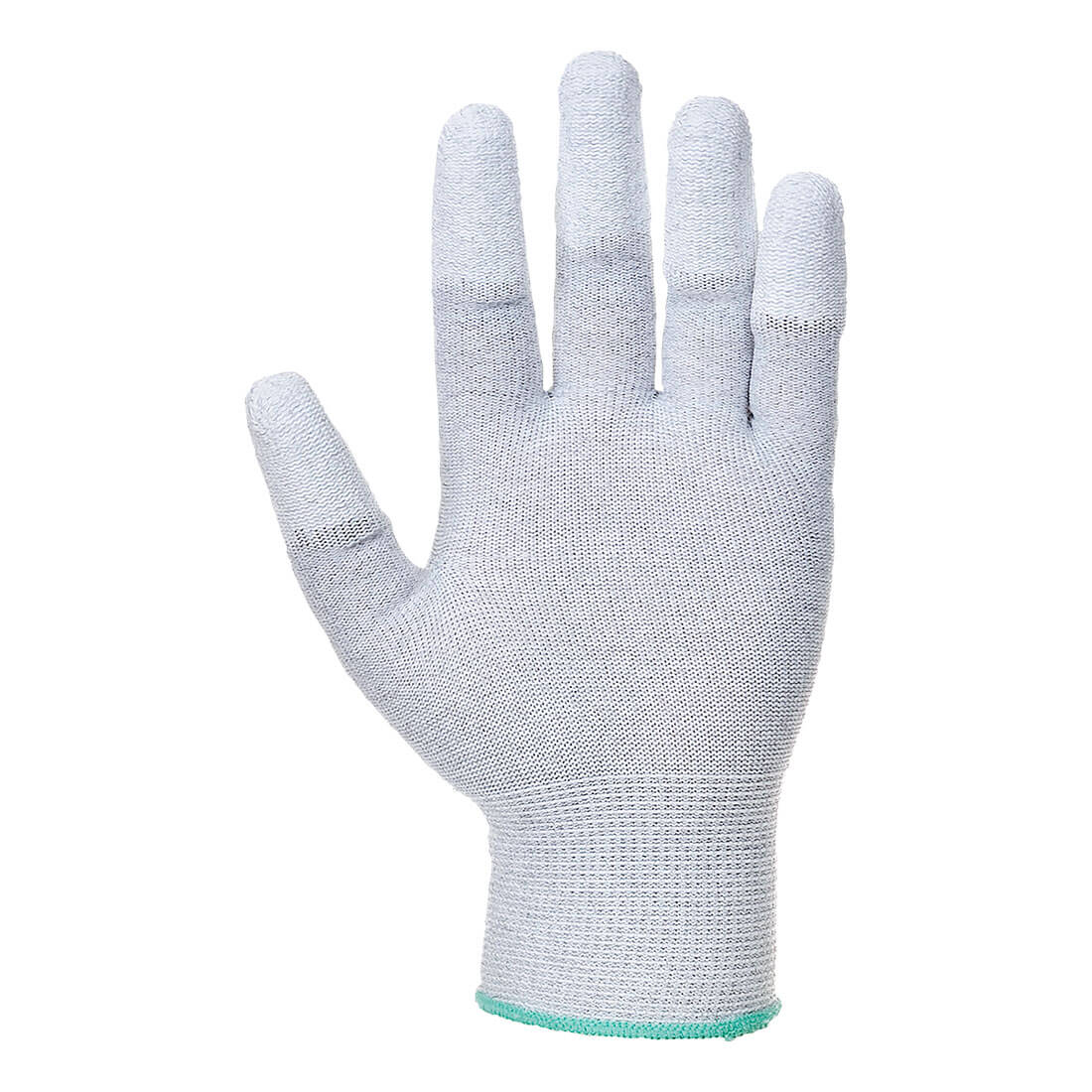 Portwest AB198 ESD 13 PU Fingertip Essential Multipack (Pk12) in Grey, back view