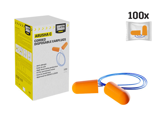 Safety Jogger Arusha Corded 100pcs - Orange