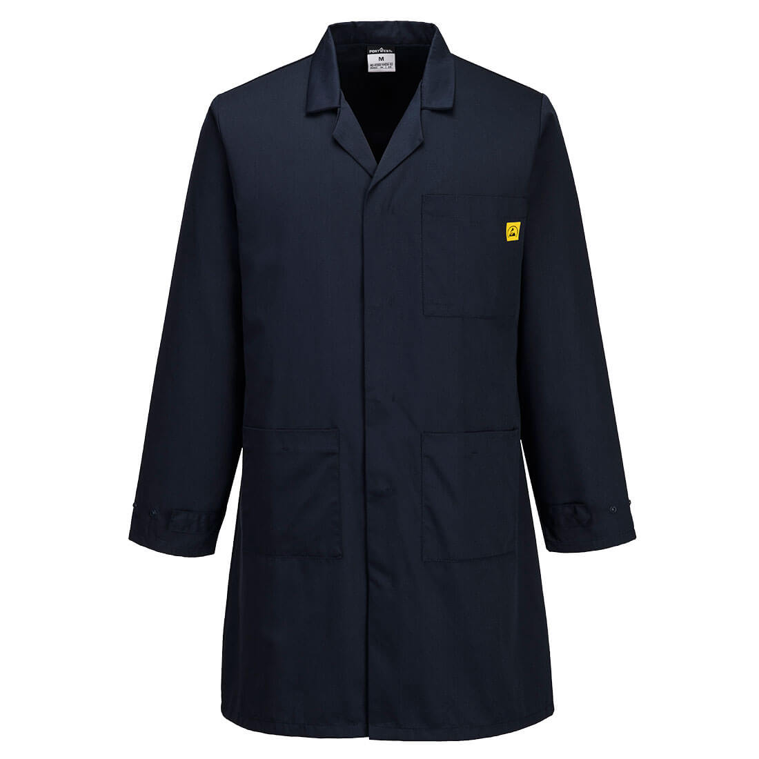 Portwest Anti-Static ESD Coat in Navy (NV), image 4