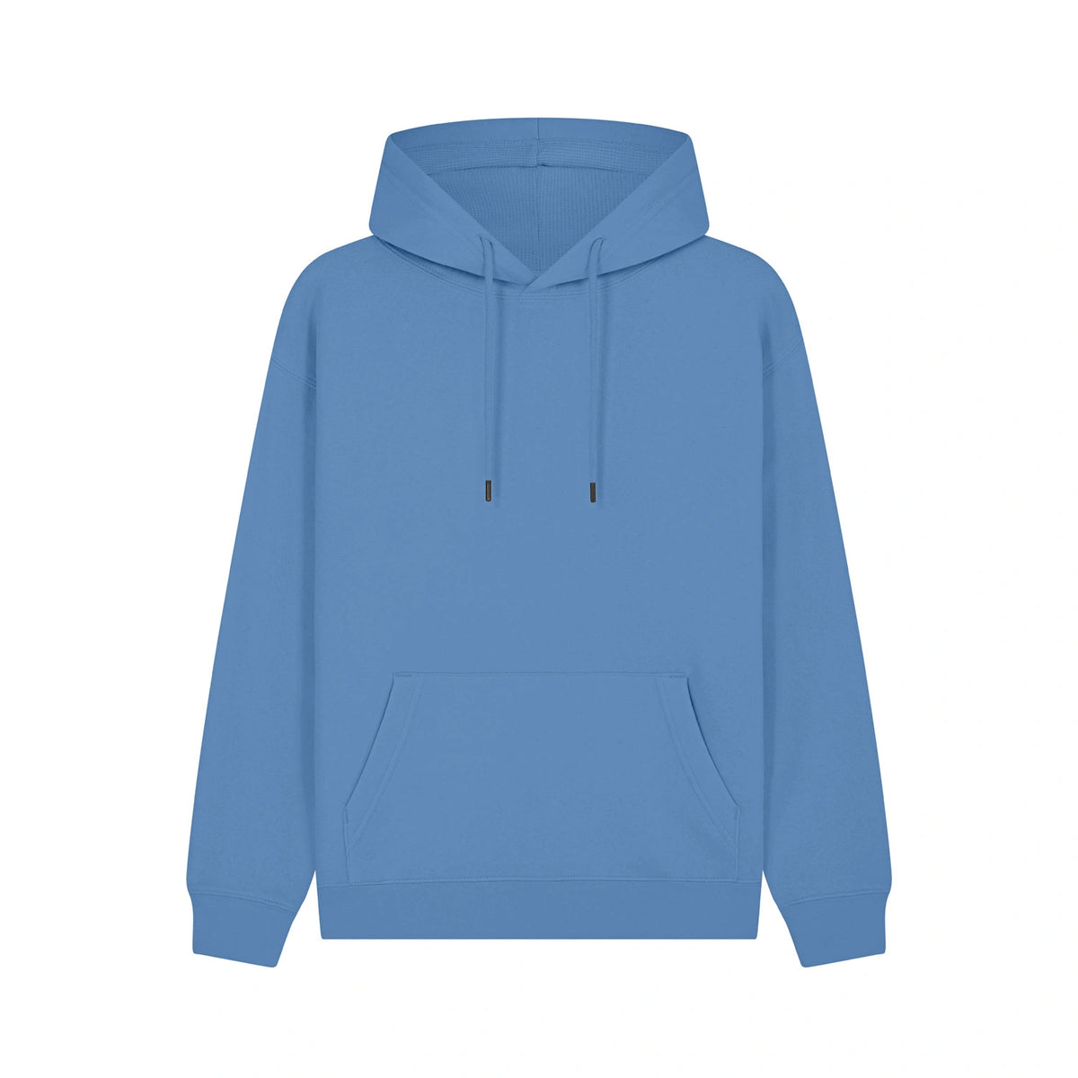 Cotton Ridge CR02_v2.0 Apollo Comfort Cut Hoodie in Allure Blue, front view