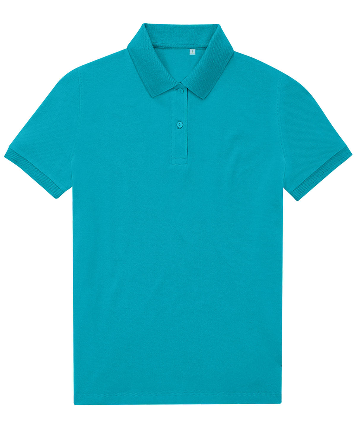 B&C Collection B&C My Eco Polo 65/35 /Women in Pop Turquoise, front view
