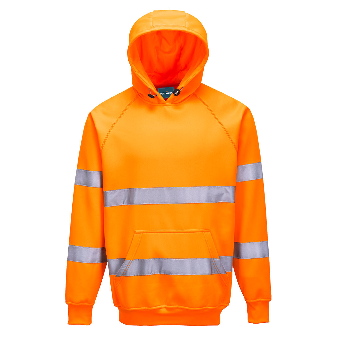 Portwest Hi-Vis Hoodie in Orange, main product image