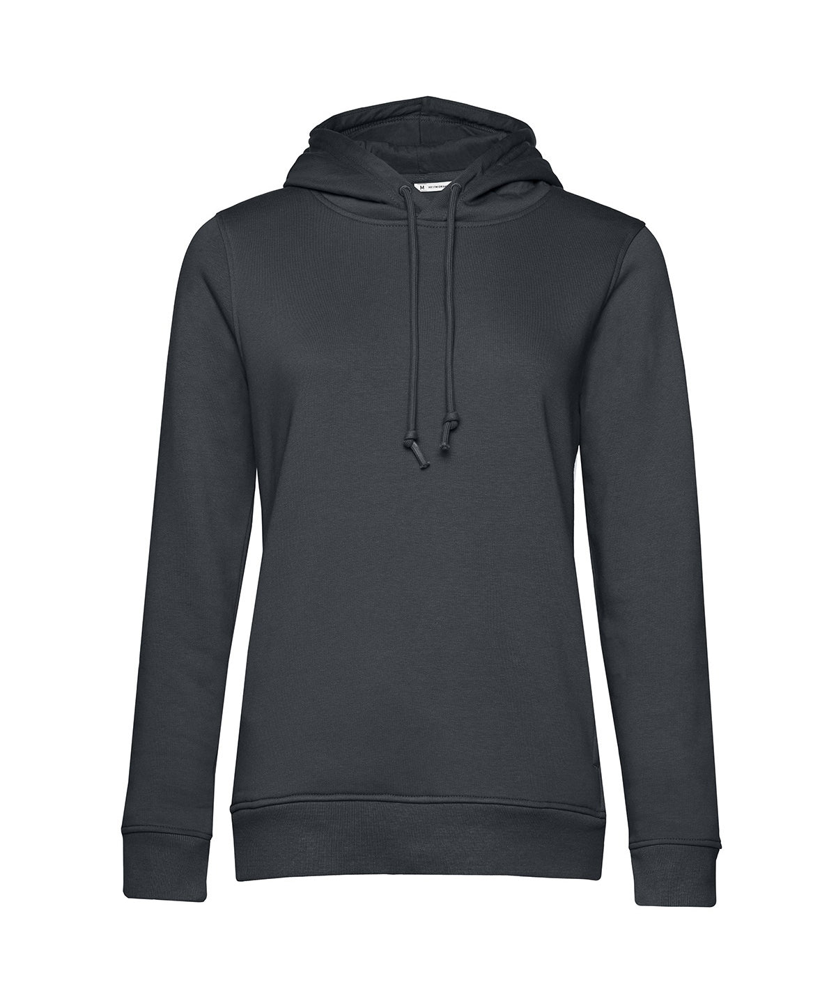 B&C Collection B&C Inspire Hooded /women in Asphalt, front view