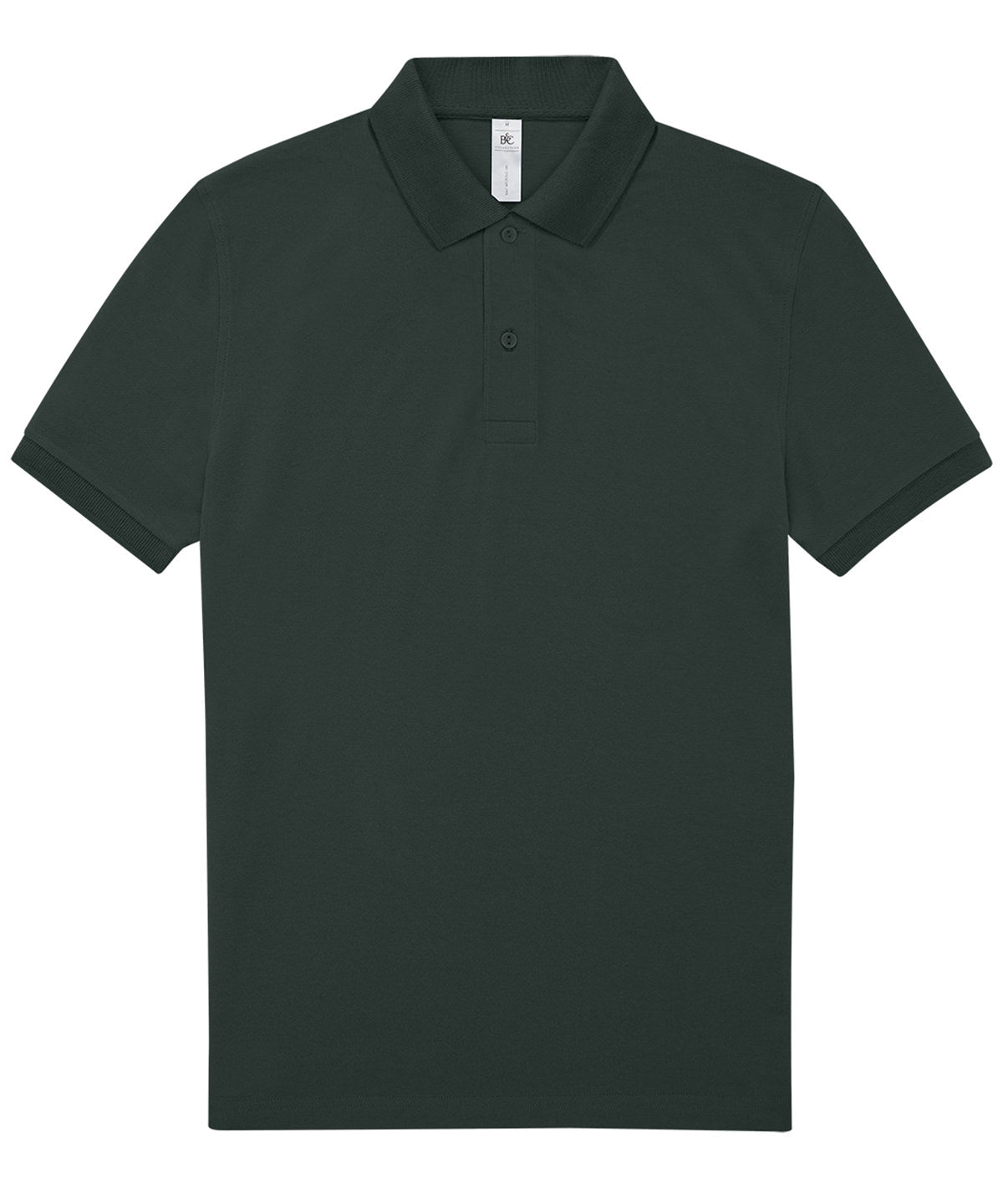 B&C Collection B&C My Polo 180 in Dark Forest, front view