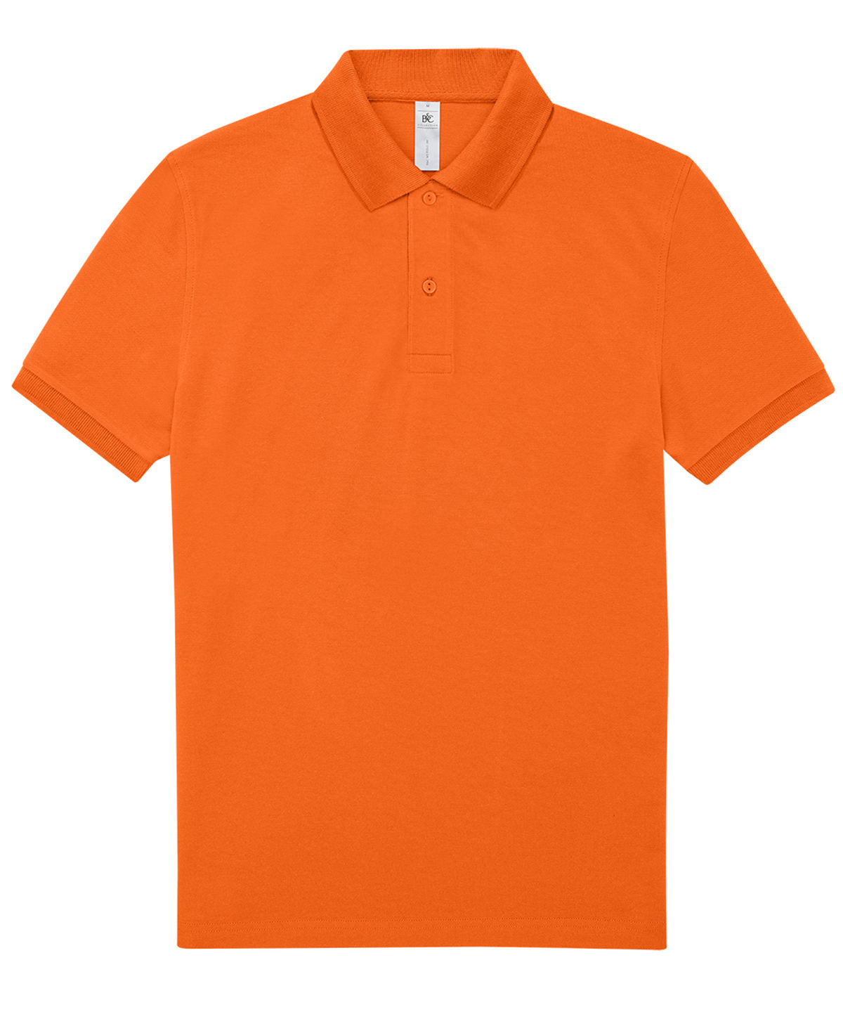 B&C Collection B&C My Polo 180 in Pure Orange, front view
