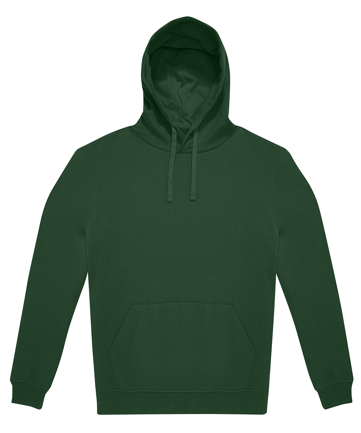 B&C Collection B&C ID.333 hoodie in Bottle Green, front view