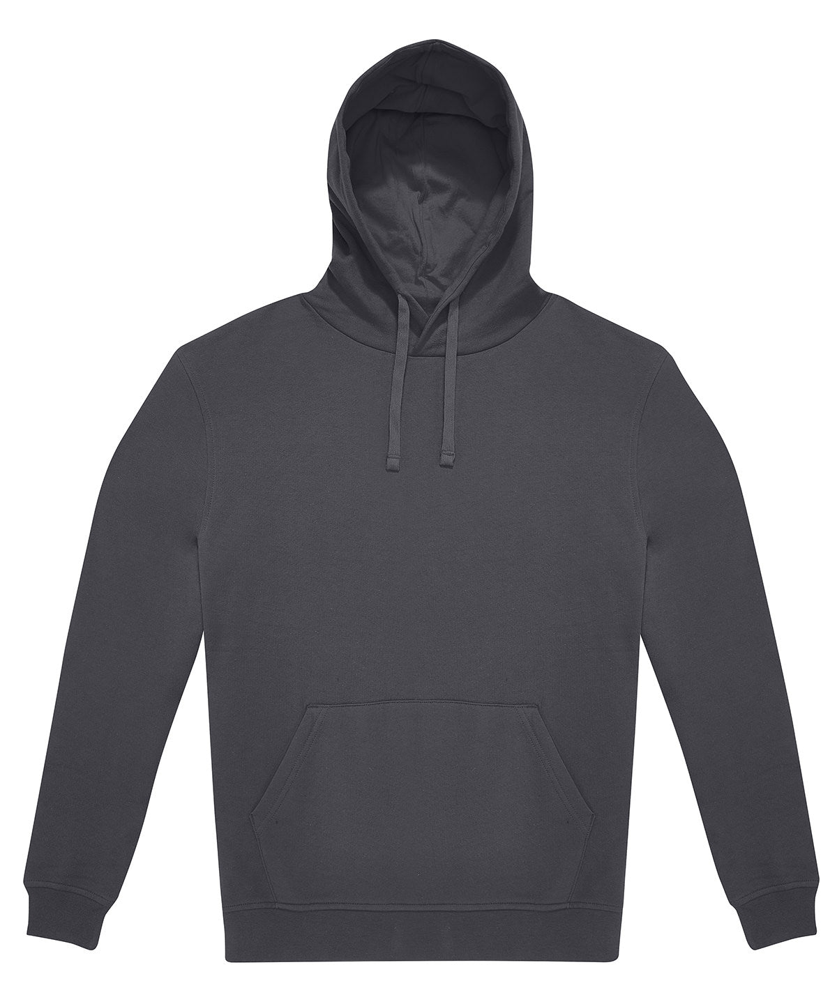 B&C Collection B&C ID.333 hoodie in Dark Grey, front view