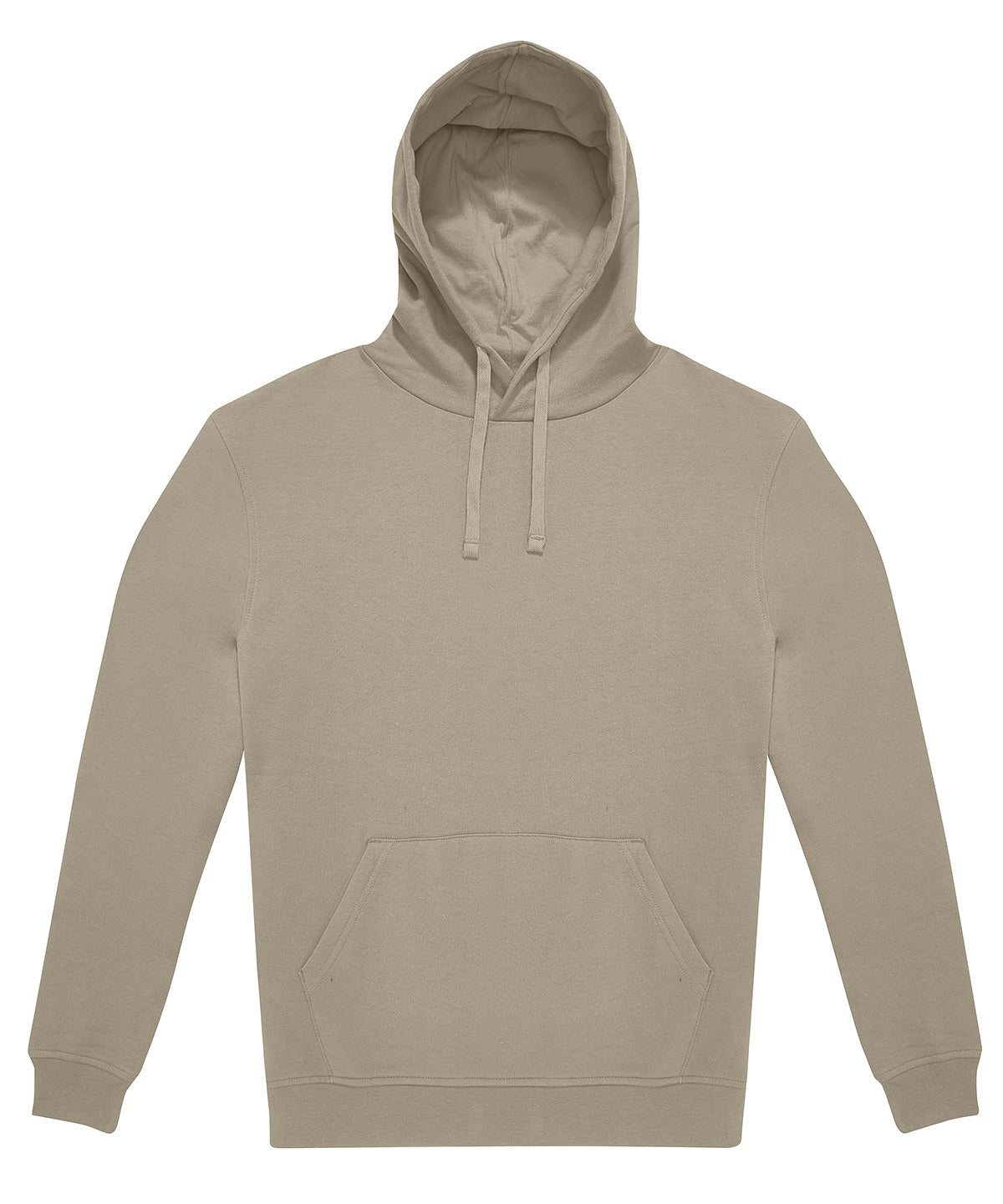 B&C Collection B&C ID.333 hoodie in Mastic, front view