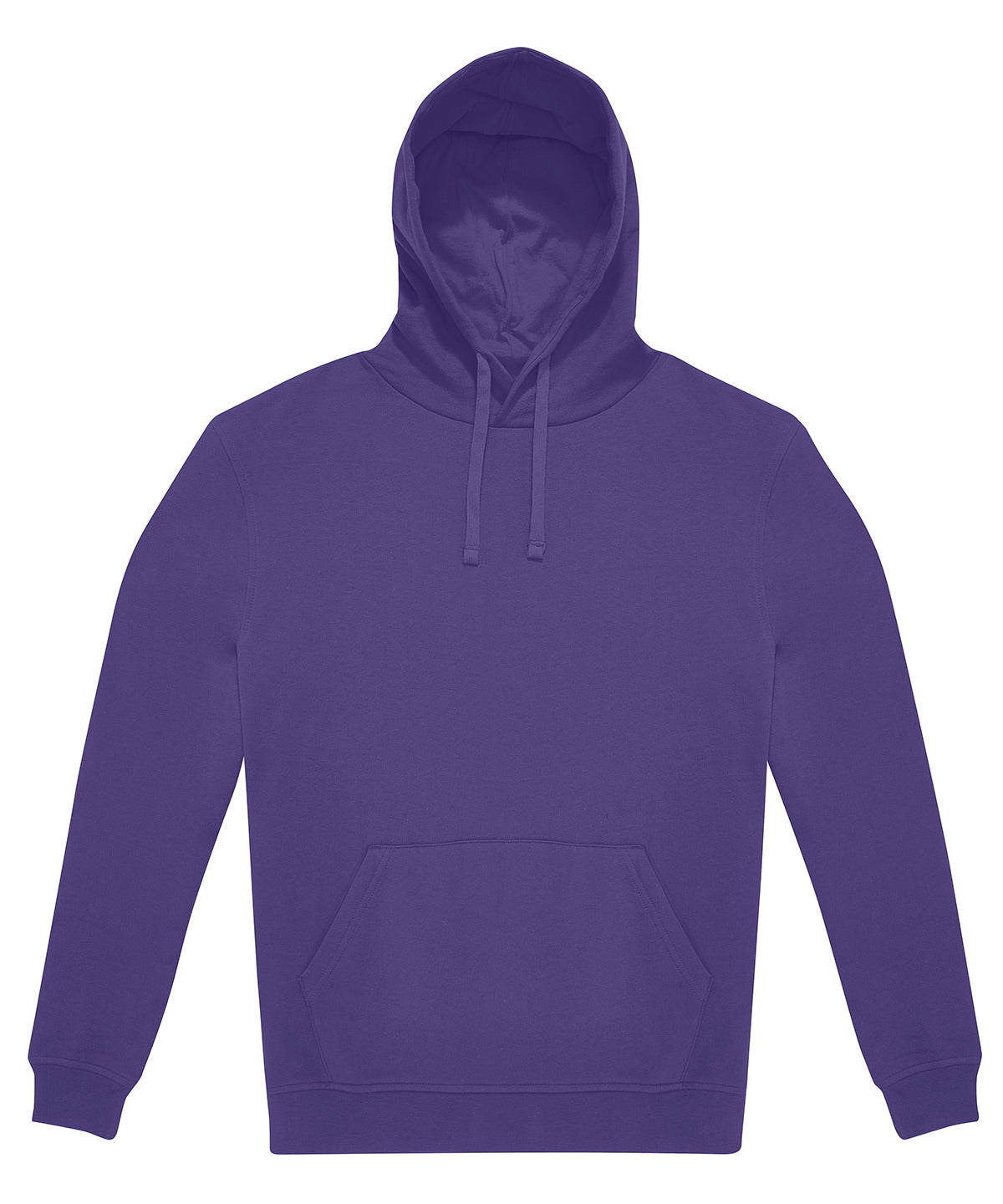 B&C Collection B&C ID.333 hoodie in Radiant Purple, front view
