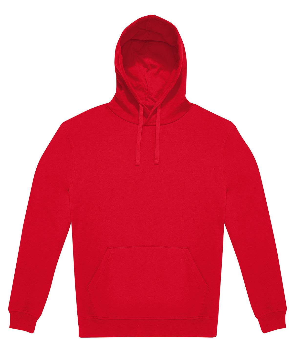 B&C Collection B&C ID.333 hoodie in Red, front view