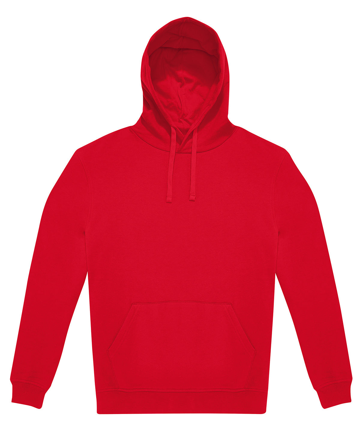 B&C Collection B&C ID.223 hoodie in Red, front view