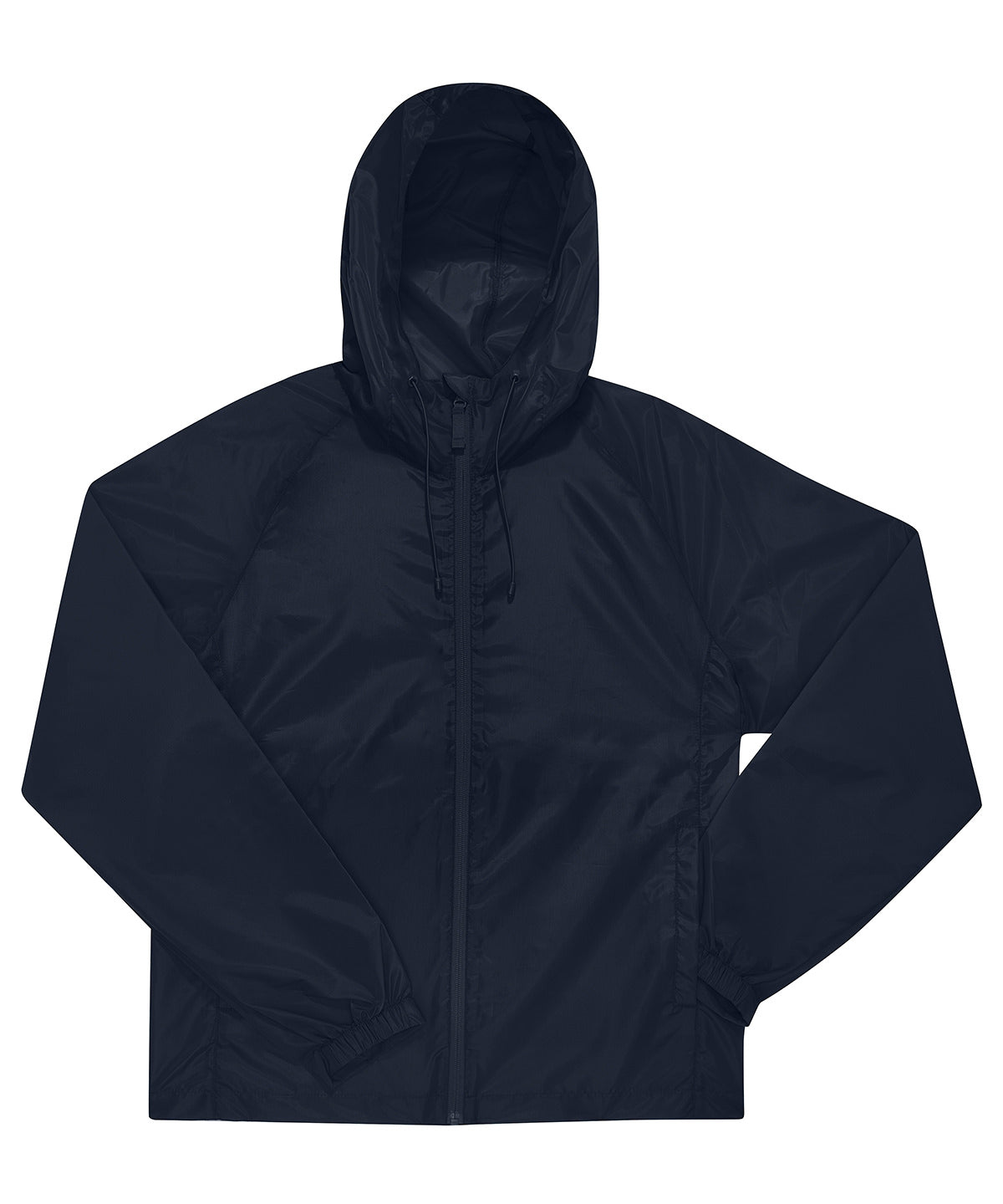 B&C Collection B&C Reset lined windbreaker in Navy, front view