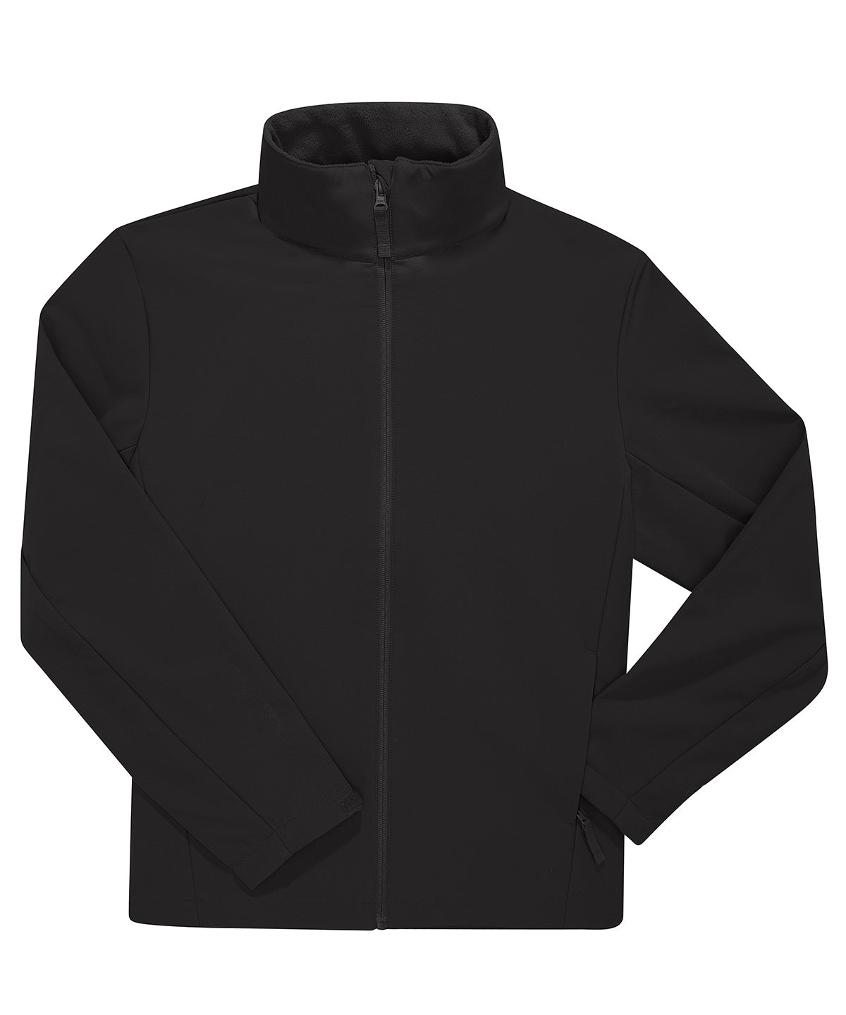 B&C Collection B&C Reset 3Lr softshell in Black, front view