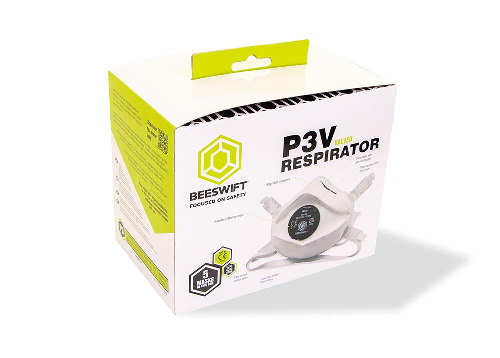 B-Safe BBP3VN P3 Valved Mask alternate view