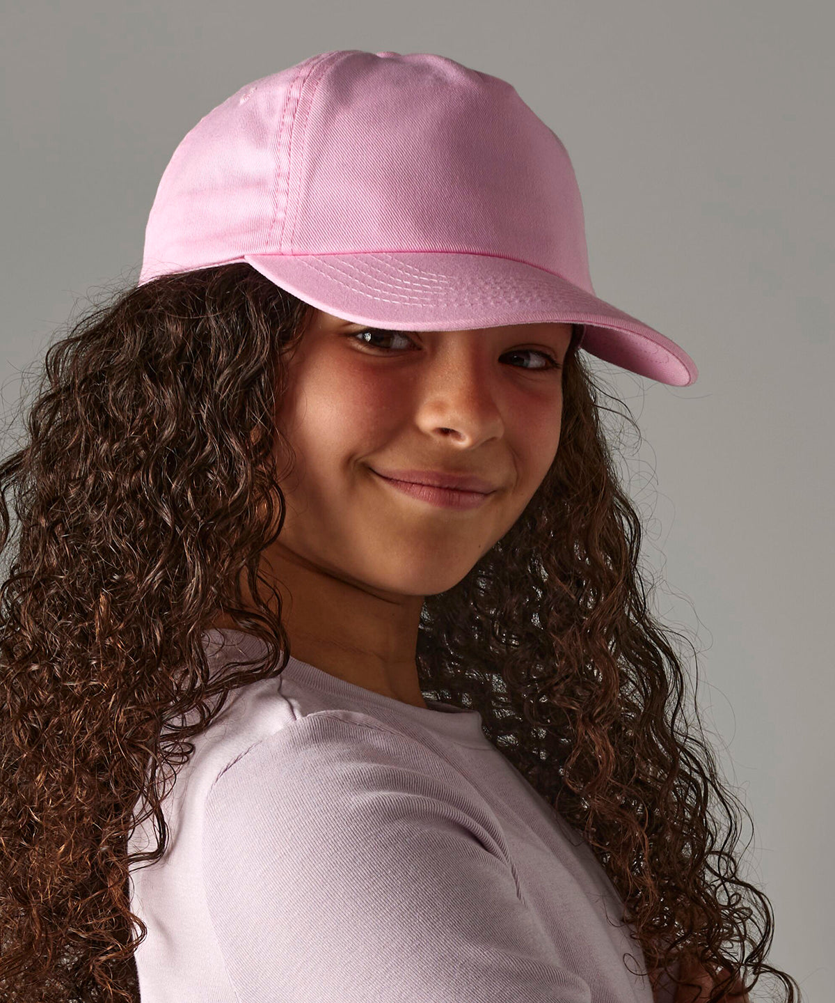 Beechfield Junior original 5-panel cap, lifestyle photo