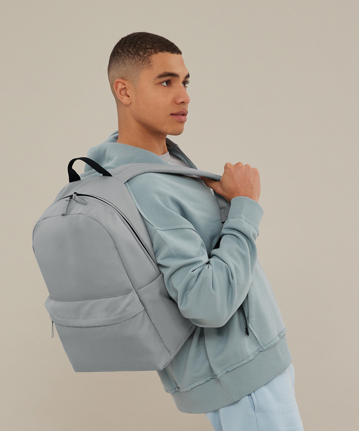 Bagbase Premium Recycled Backpack, lifestyle photo