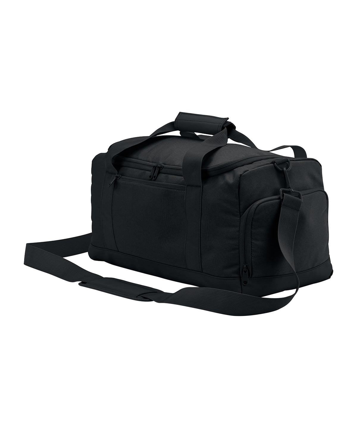 Bagbase Small training holdall in Black, front view
