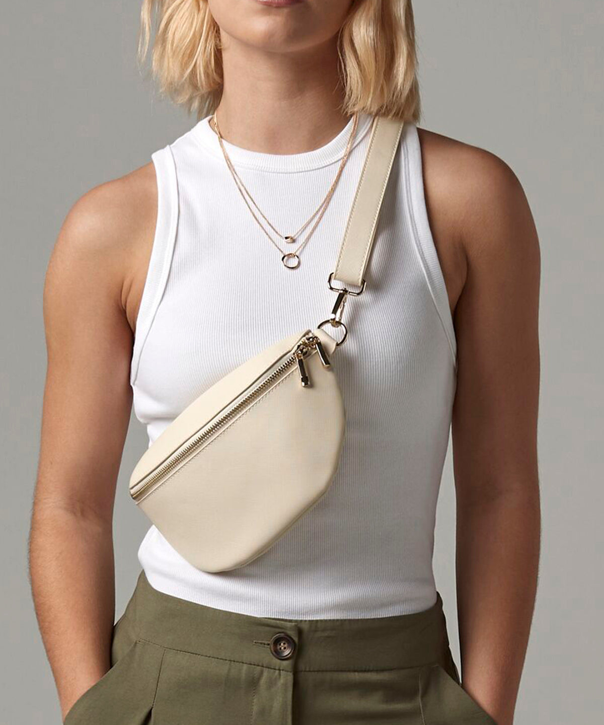 Bagbase Boutique waist bag, lifestyle photo