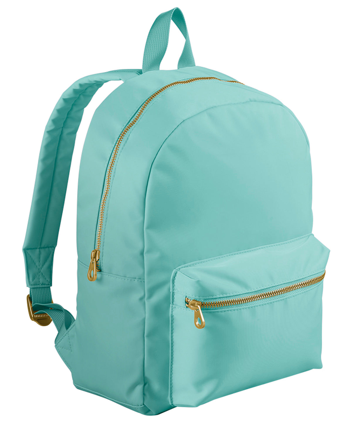 Bagbase Sundae mini backpack in Mint Choc Chip, front view