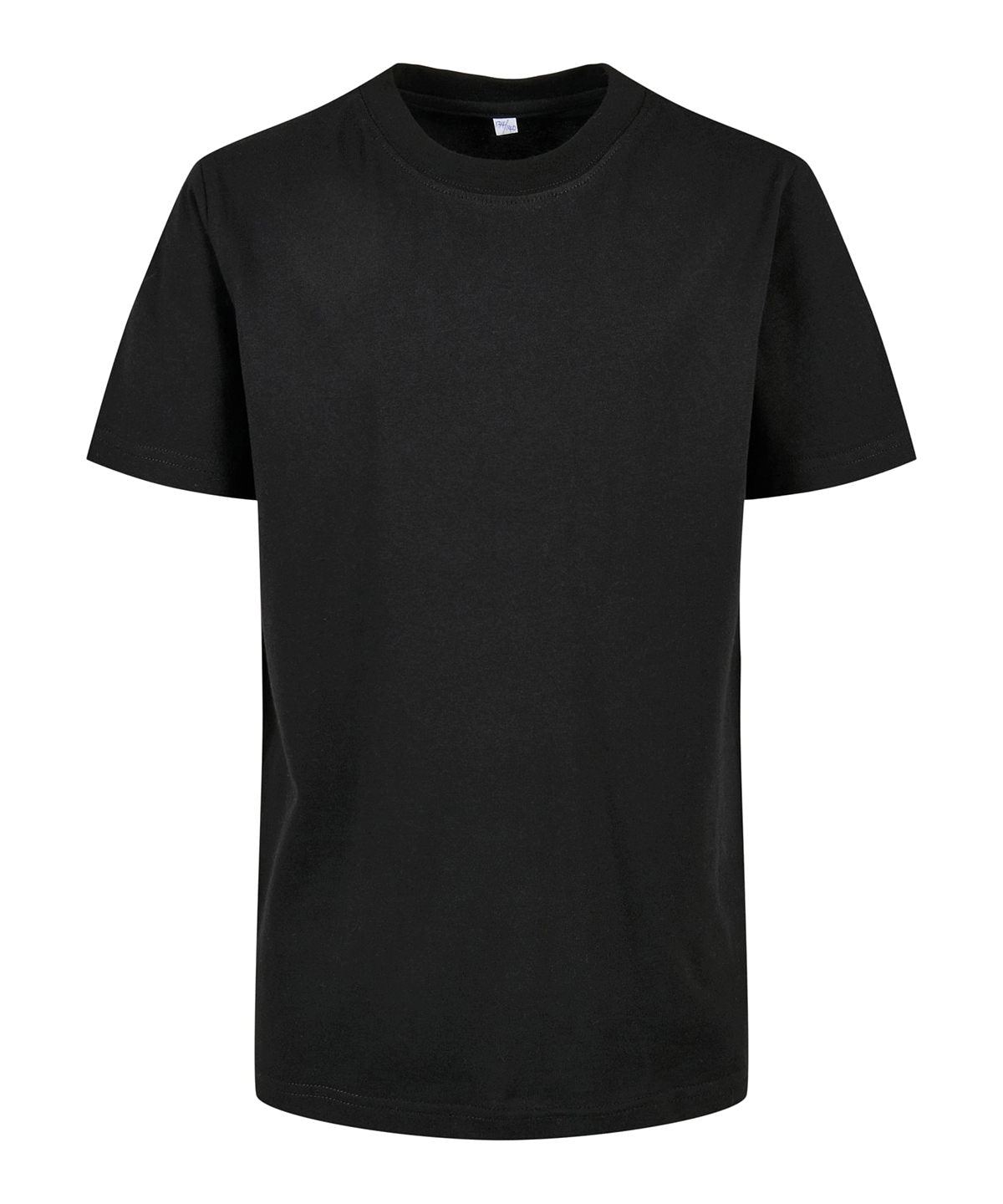 Build Your Brand Organic kids basic tee, lifestyle photo