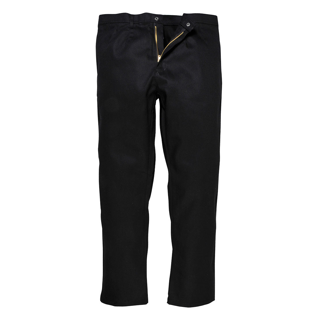 Portwest Bizweld Work FR Trousers in Black, main product image