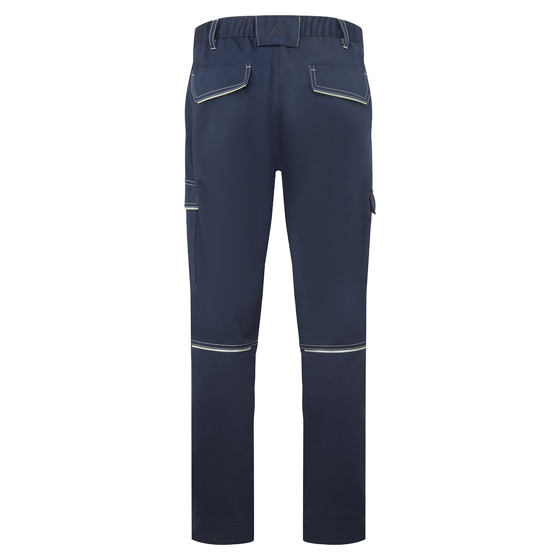 Portwest BZ443 Bizweld Work FR Trousers in Navy, back view