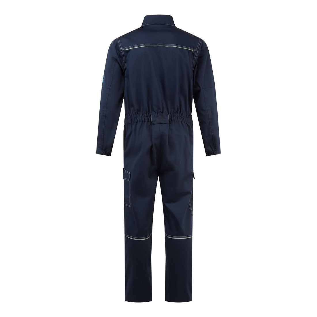 Portwest BZ523 Bizweld Work FR Coverall in Navy, back view