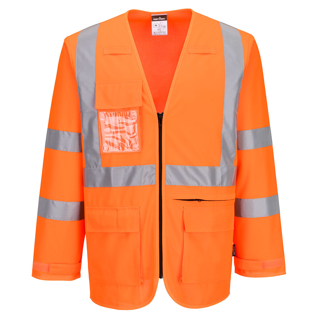 Portwest Hi-Vis Executive Jacket in Orange, main product image