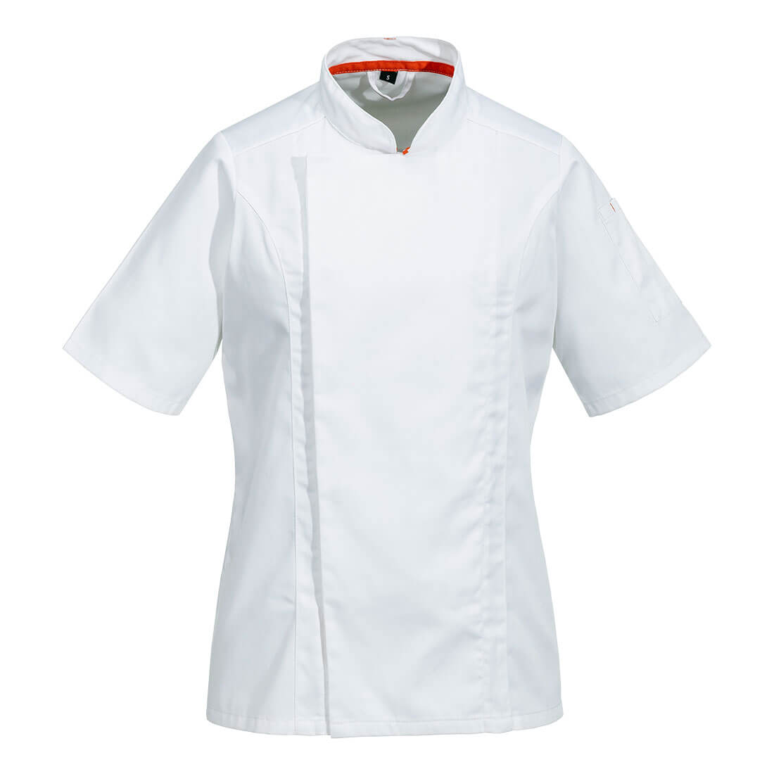 Portwest Chef's Women's Mesh Air Pro Jacket S/S in White, image 2