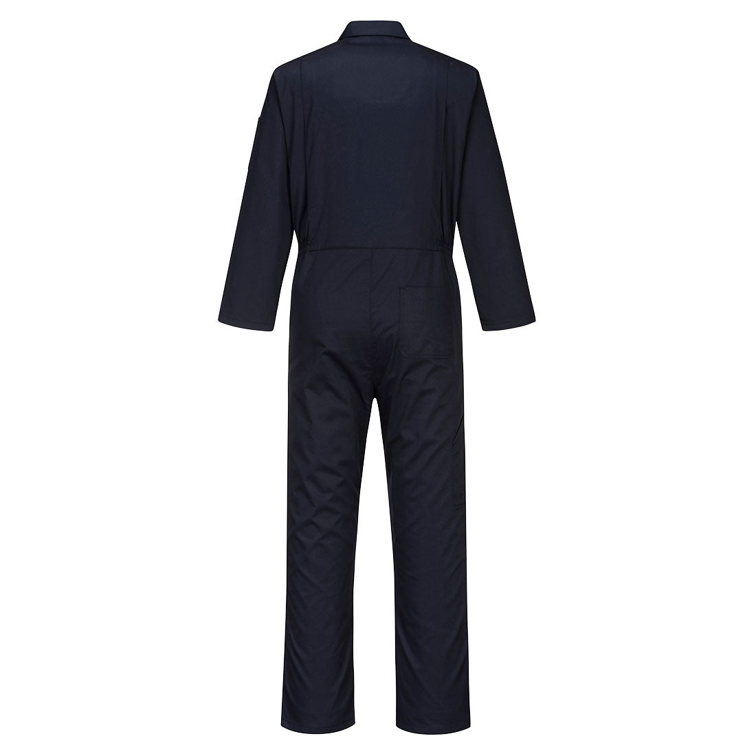 Portwest C815 Kneepad Coverall in Dark Navy, back view