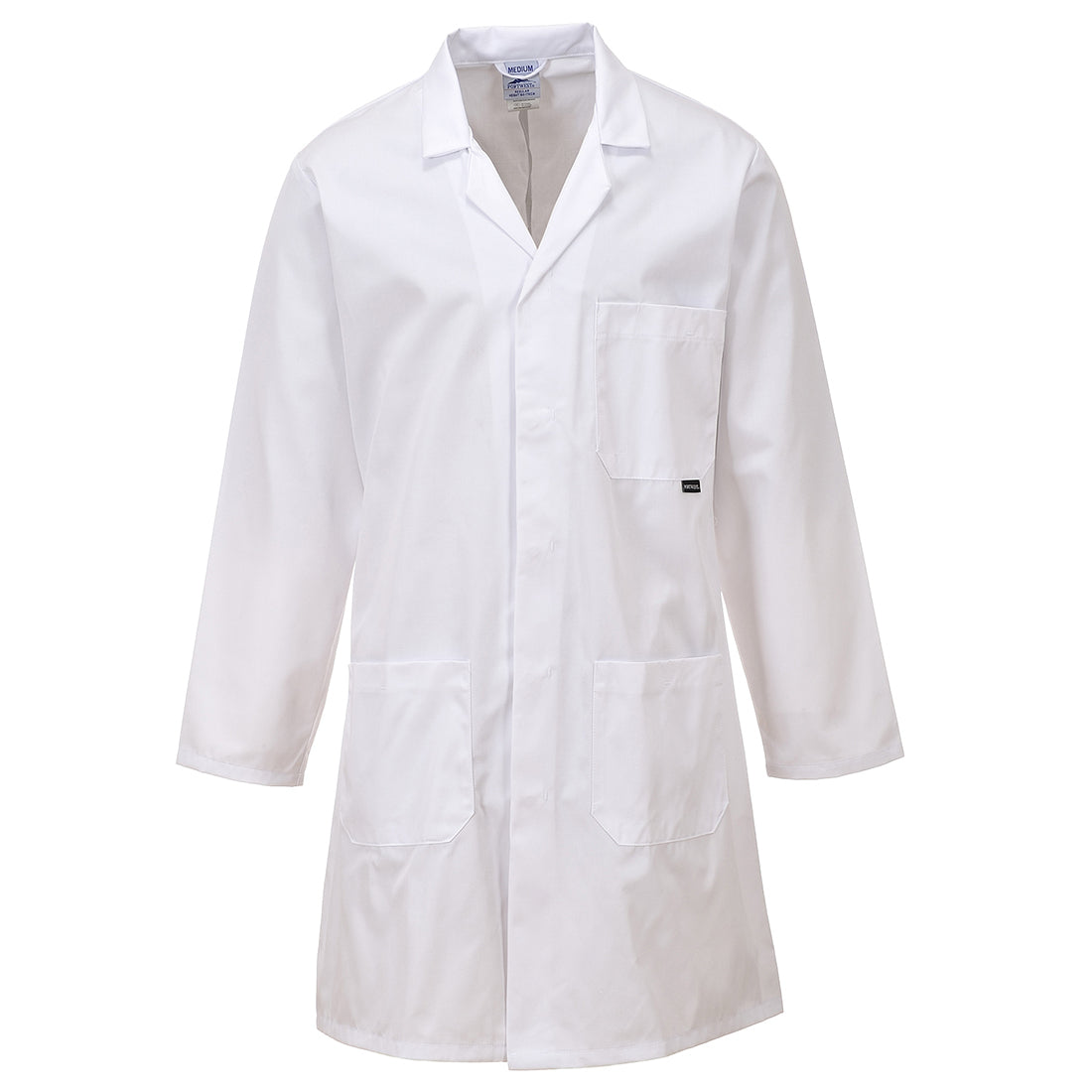 Portwest Standard Coat in White, image 3