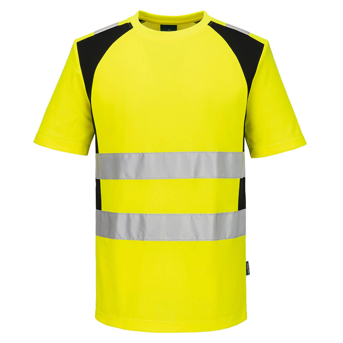 Portwest CD816 WX2 Hi-Vis T-Shirt S/S - Yellow/Black