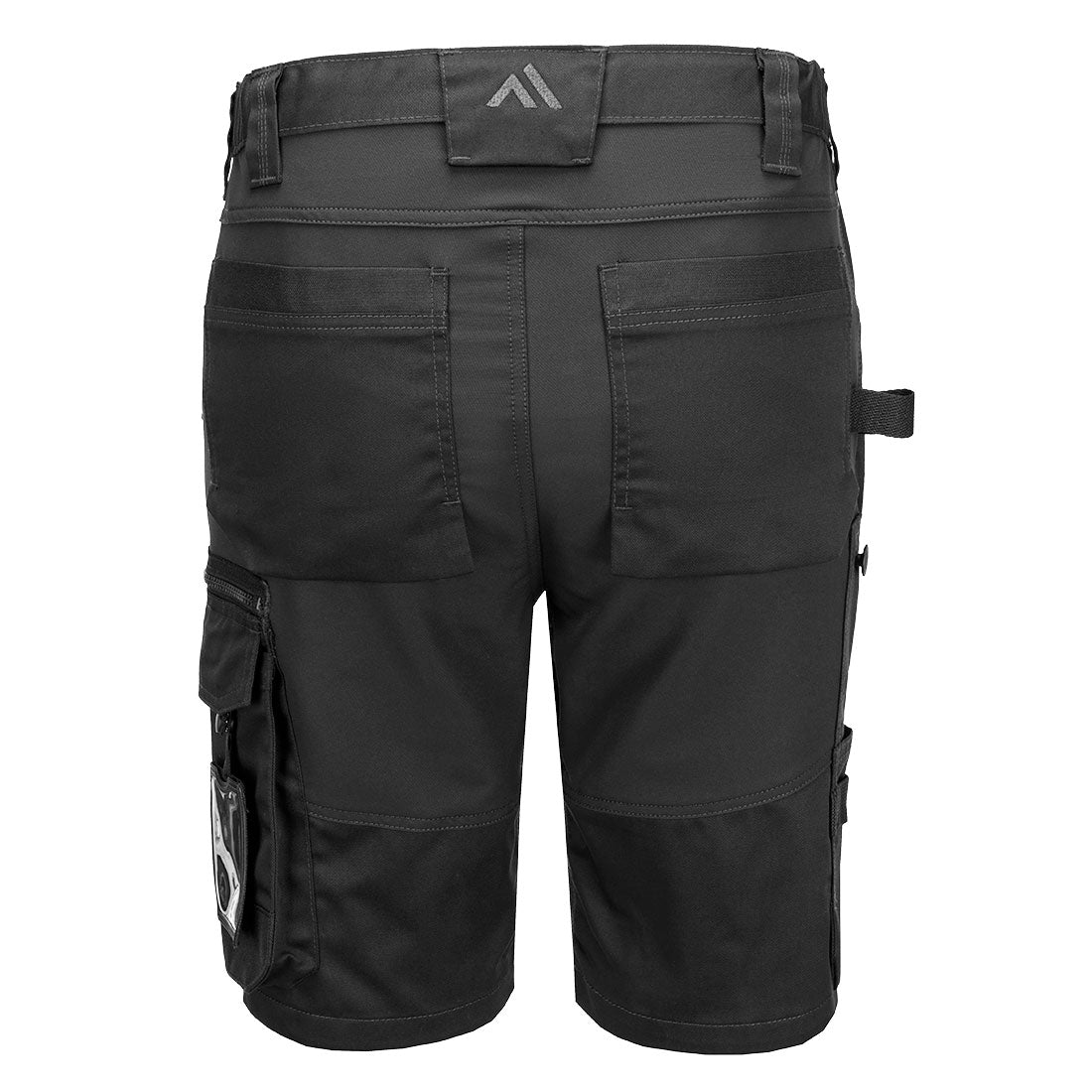 Portwest CD843 WX2 Eco Craft Shorts in Black, back view