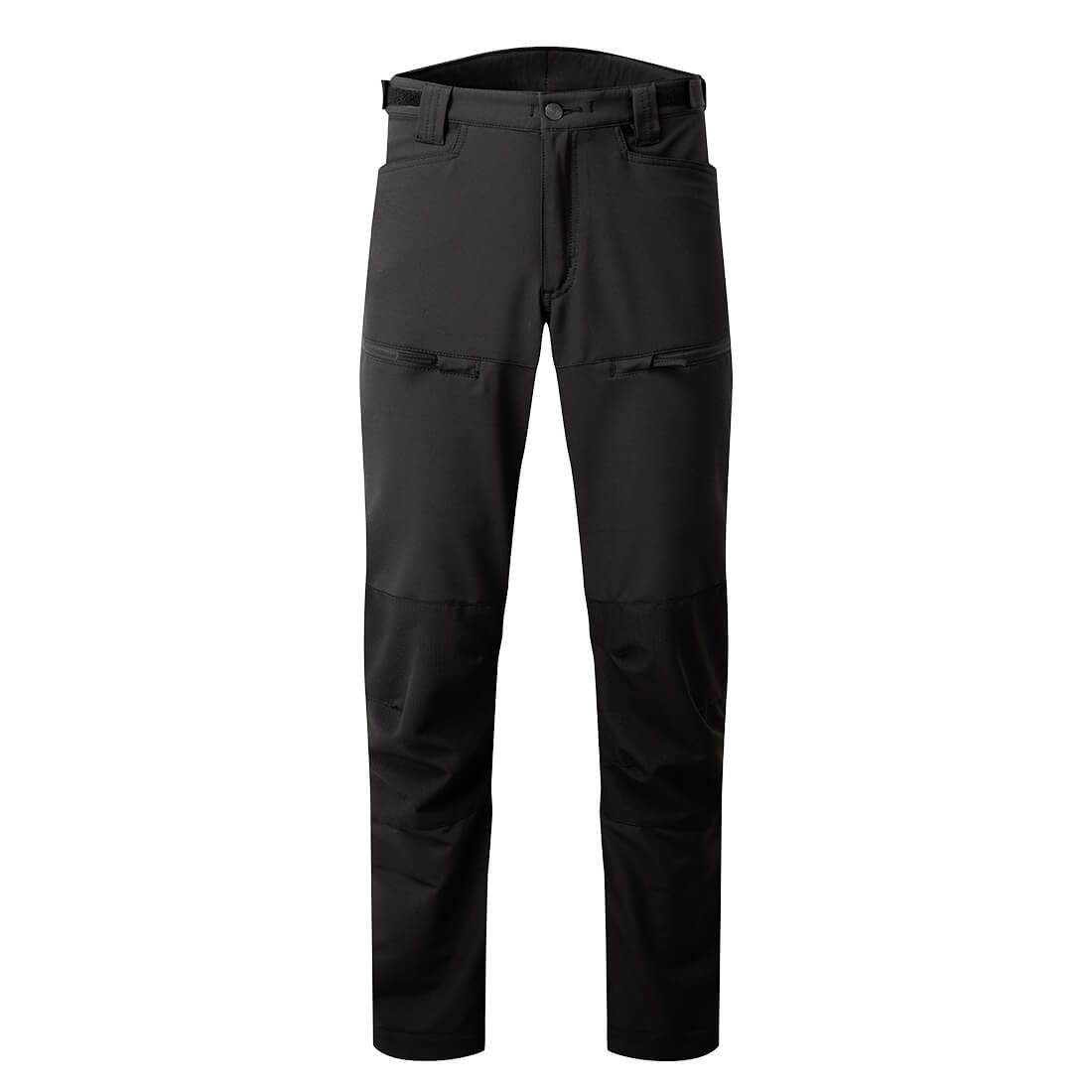 Portwest WX2 Eco Stretch Service Trousers in Black, main product image