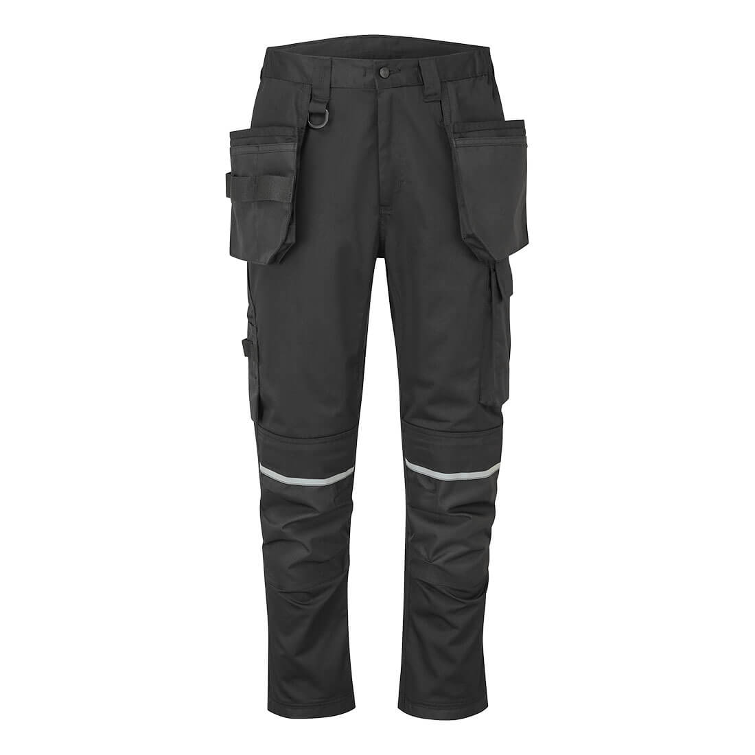 Portwest WX2 Eco Craft Holster Trousers in Black Short, image 2