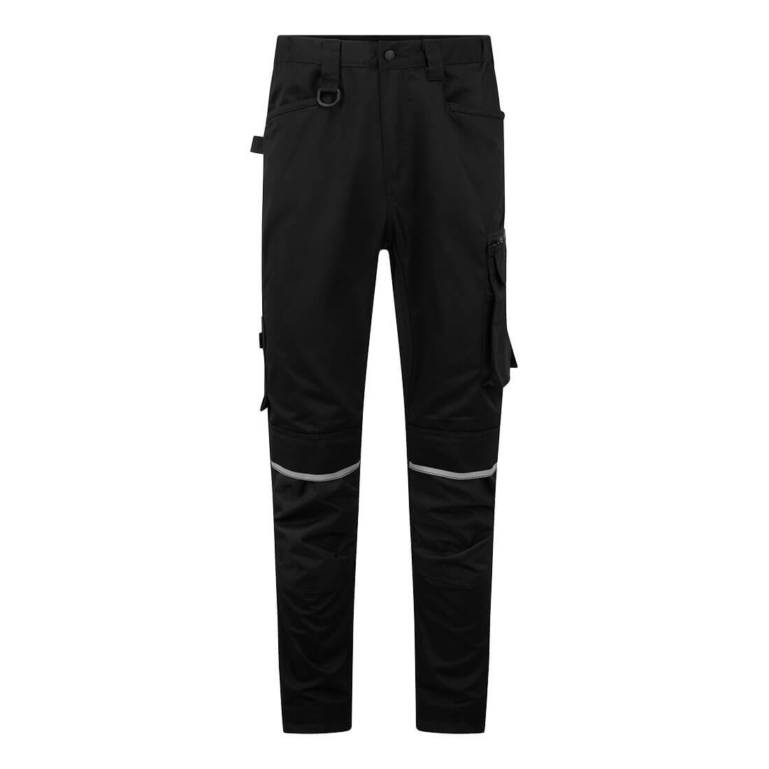 Portwest WX2 Eco Craft Trousers in Black Short, image 2