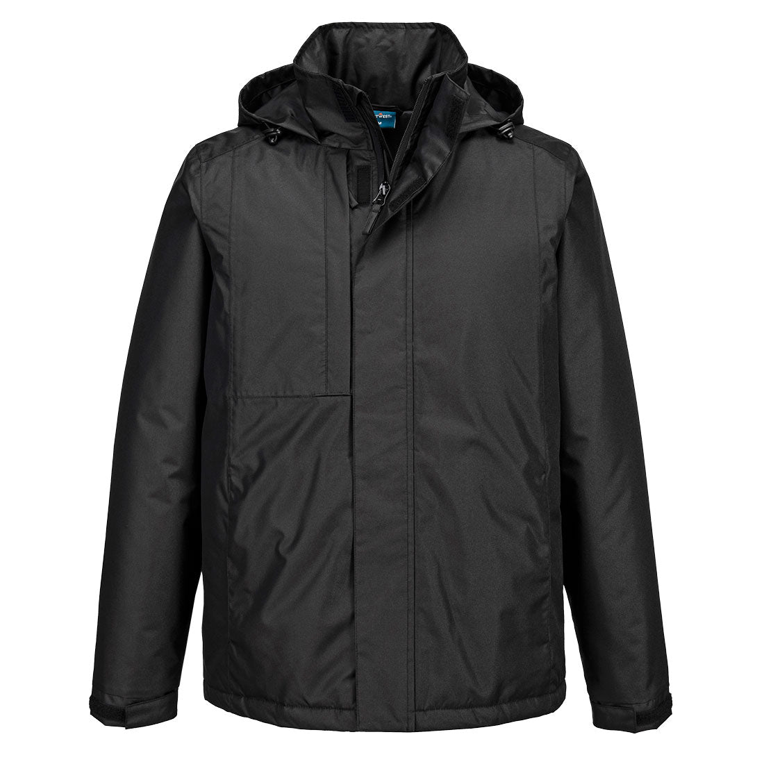 Portwest WX2 Eco Winter Jacket in Black, main product image