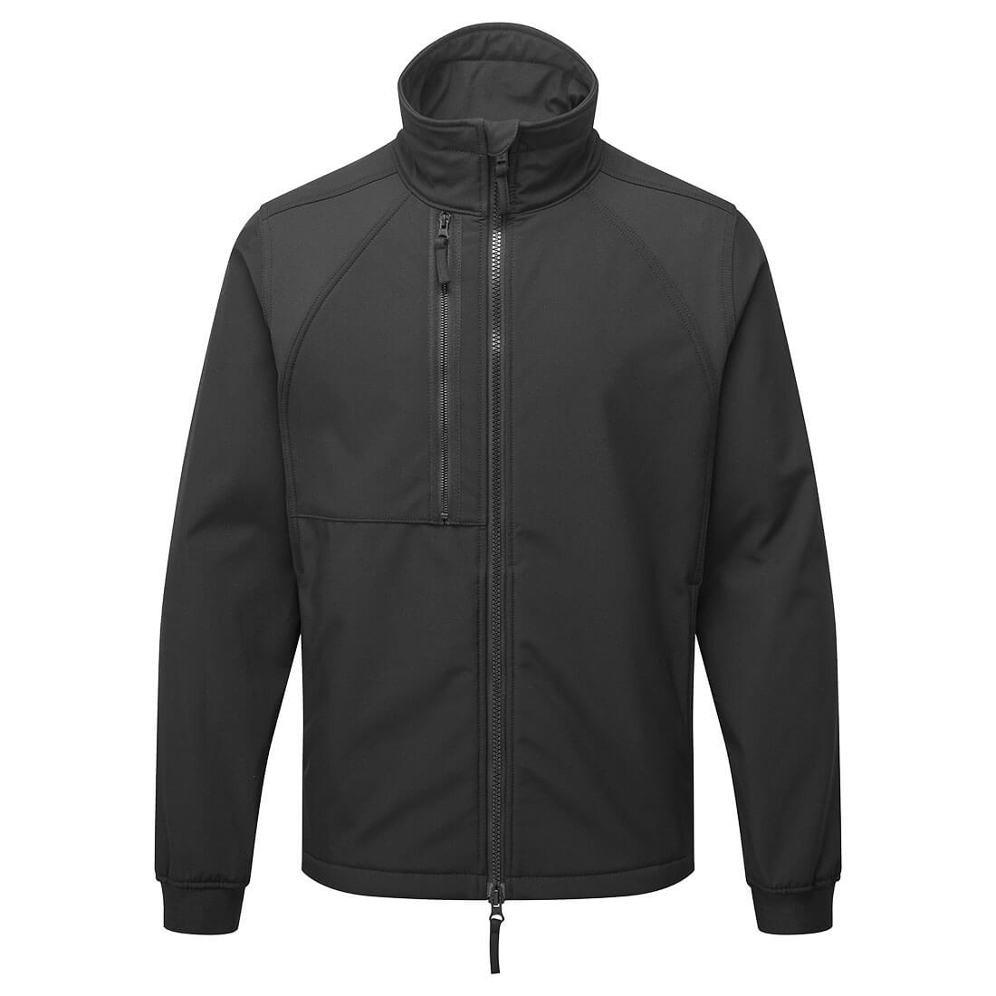 Portwest WX2 Eco Softshell in Black, main product image