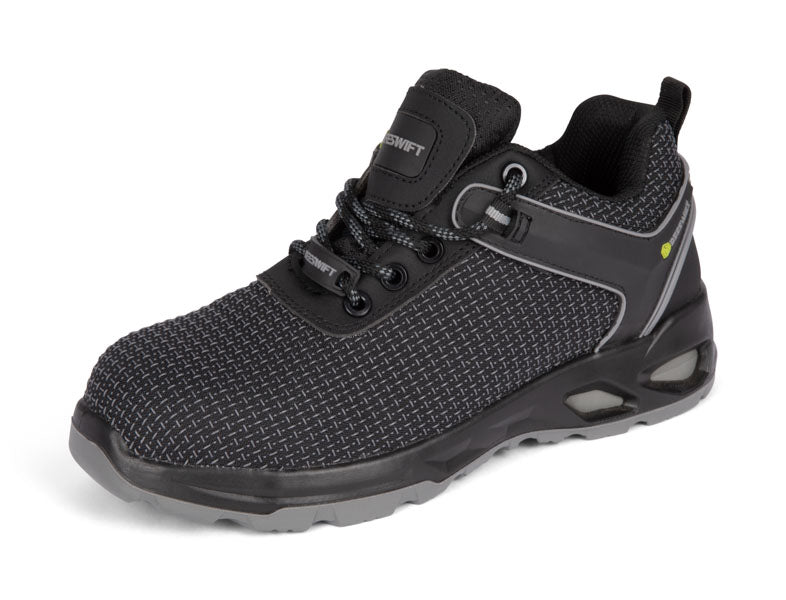 Click Composite Low Cut Black Tpu Tek Safety Trainer S3S, main product image