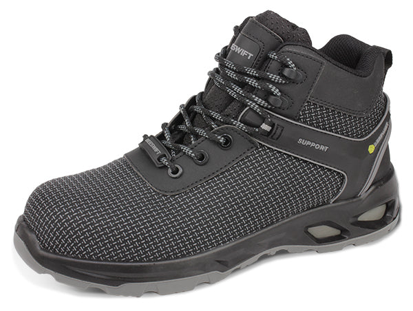 Click BEESWIFT HIMLEY TPU TEK COMPOSITE MID LIGHTWEIGHT SAFETY WORK BOOT S3S, main product image