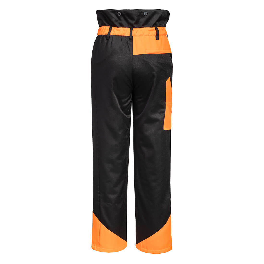 Portwest CH11 Oak Chainsaw Trousers in Black, back view