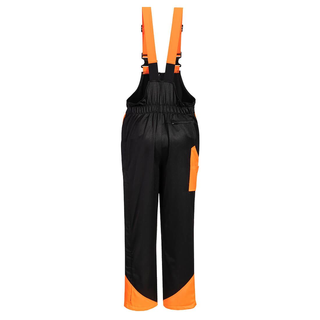 Portwest CH12 Oak Chainsaw Bib and Brace in Black, back view