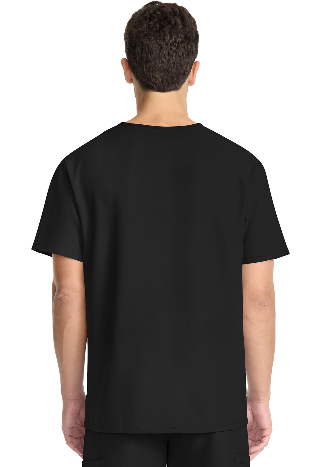 Cherokee CKE00014A Unisex V-neck Top - Black (back)