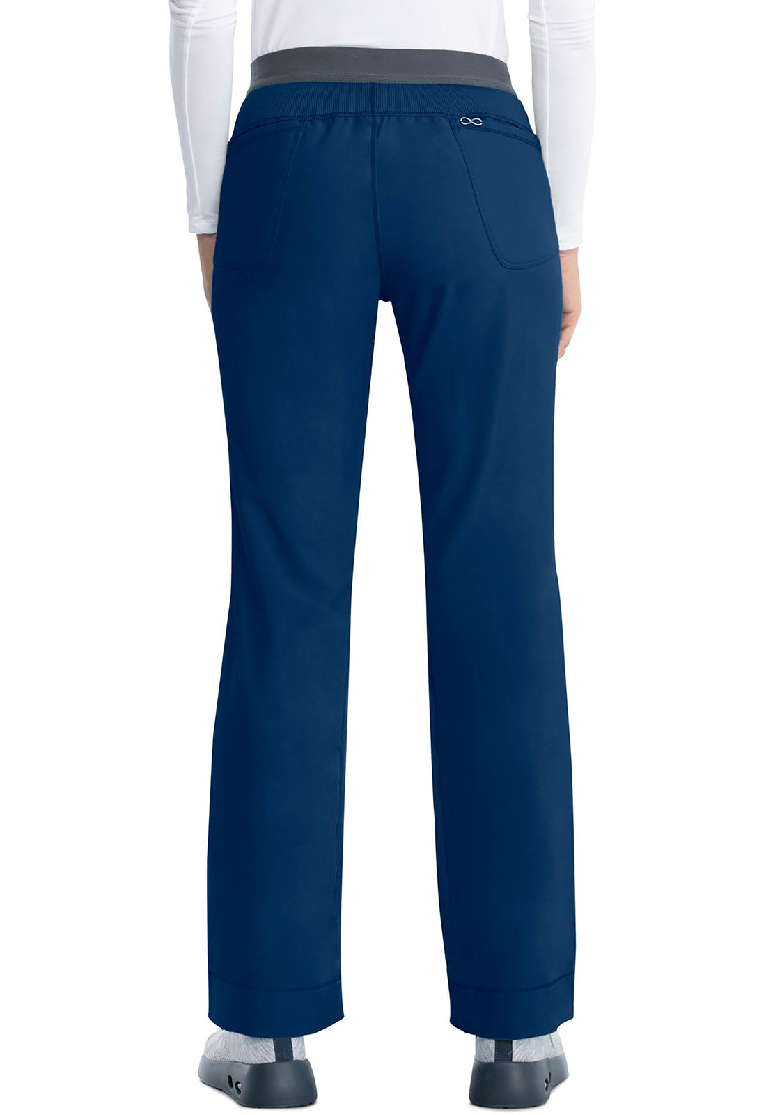 Cherokee CKE1124A Slim Pull-On Pant - Navy (back)